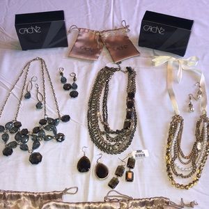 Lot of costume jewelry and bags
